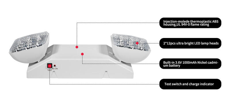 Jleu1-双头应急灯