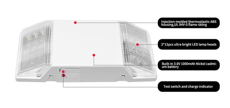 JLEU4-双头LED应急灯（固定灯头）